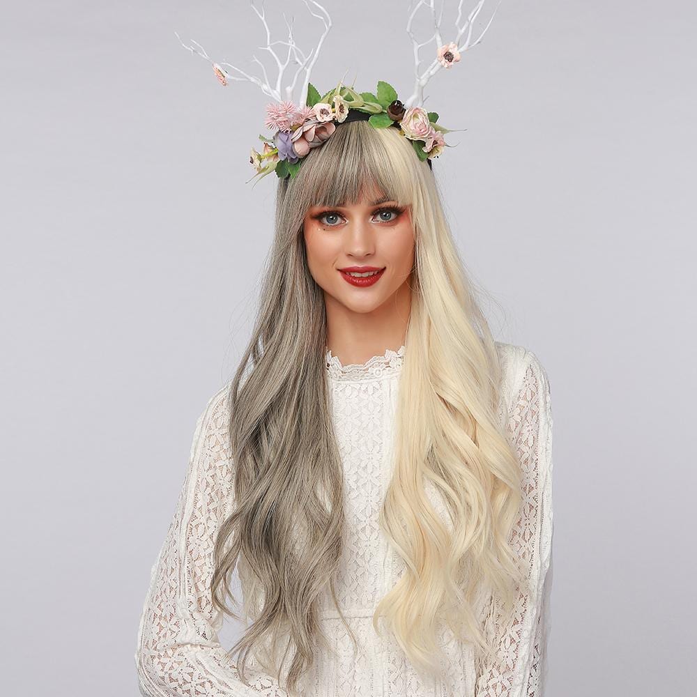 Haircube Long Body Wave Synthetische Perücken 🎗 Split Dye – HAIRCUBE