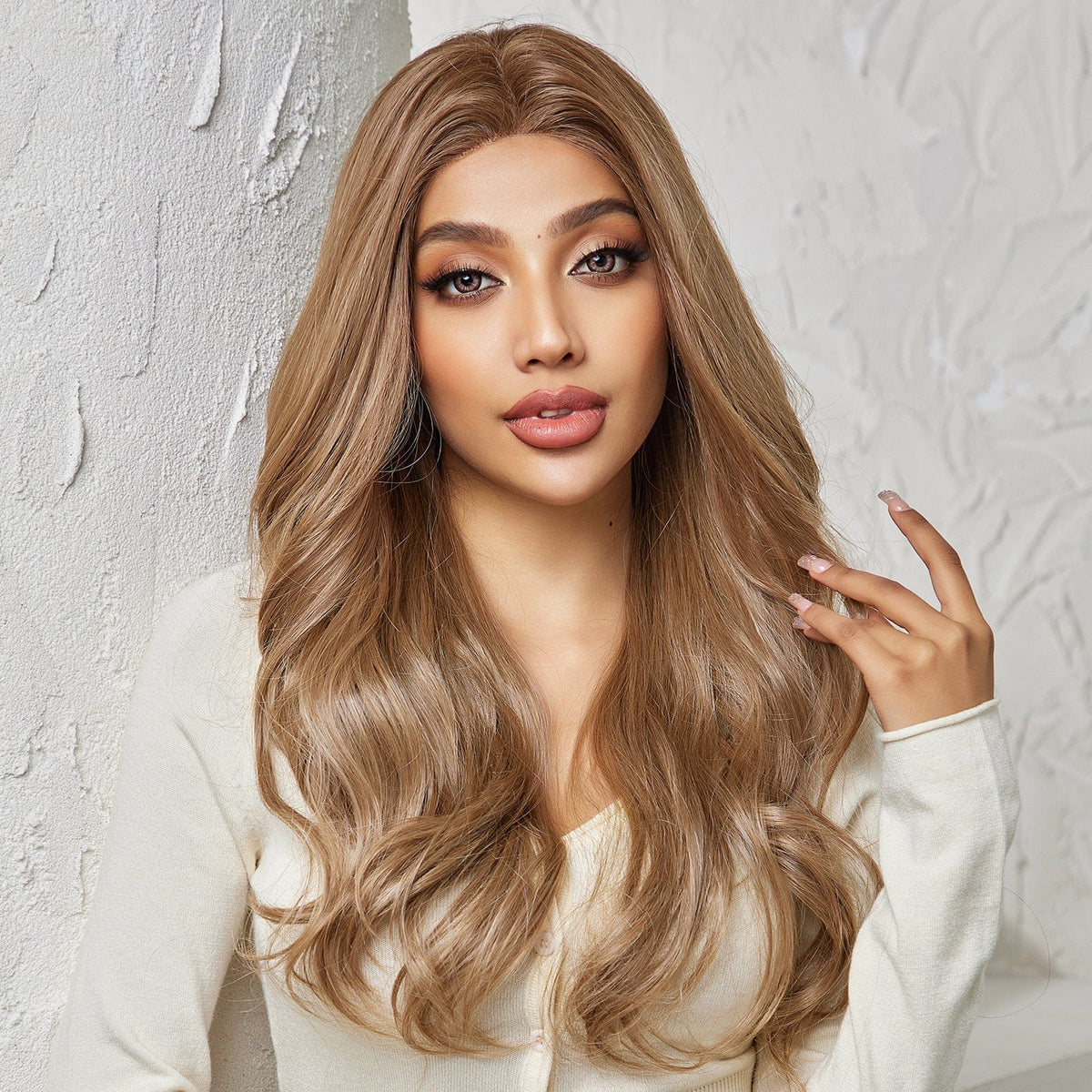Haircube 23 Inches Soft Curls Lace Front Synthetic Wig - Greta – HAIRCUBE